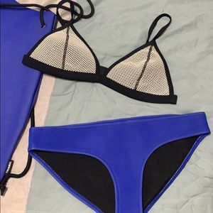 Triangl wanderlust blue bikini